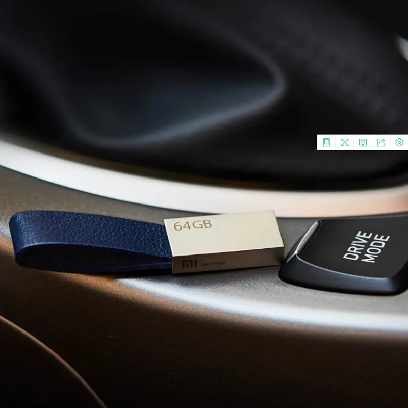 Xiaomi XMUP01QM USB3.0 U диск 64 ГБ высокоскоростной чтение/запись до 124 МБ/с./С/металлический корпус