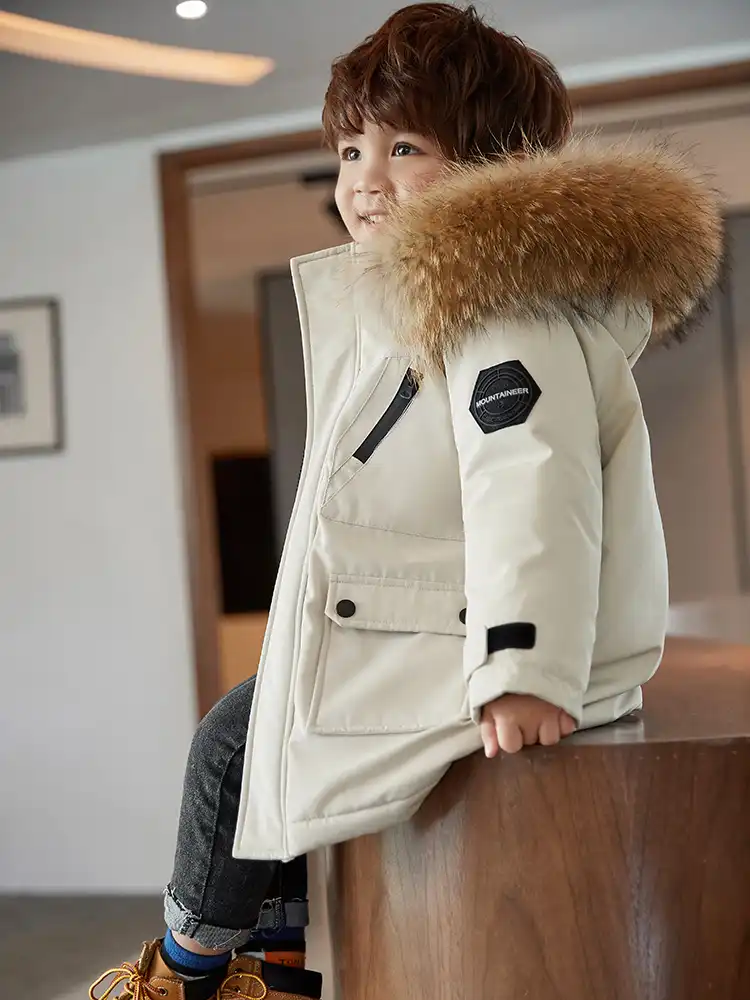 doudoune enfant longue