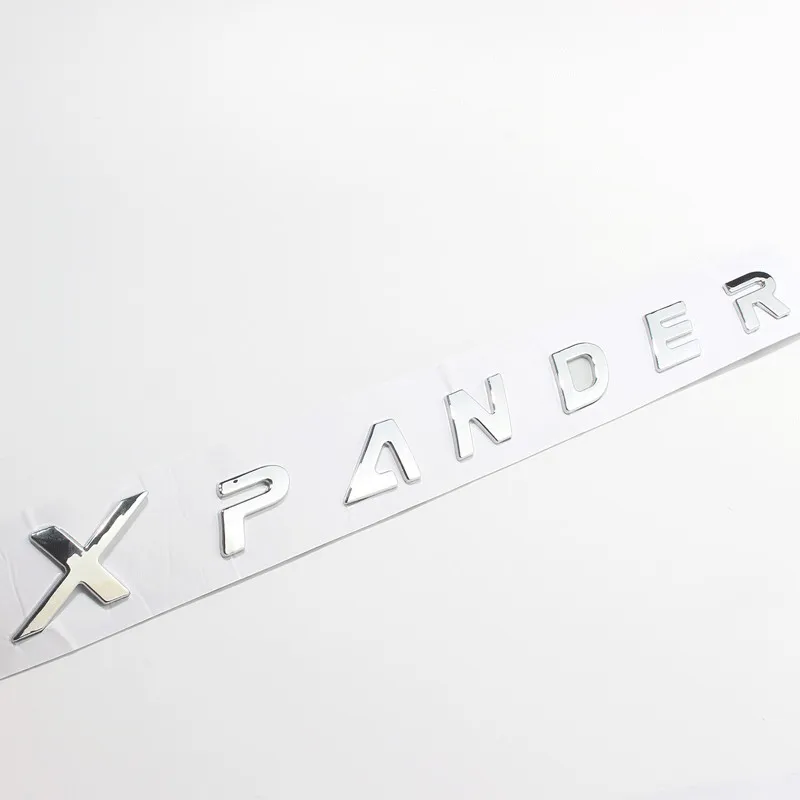 [Новинка] Автомобильный-Стайлинг ABS 40 см Буква XPANDER капот эмблема задний багажник значок боковые логотипы автомобиля Кузова стикер Авто аксессуары