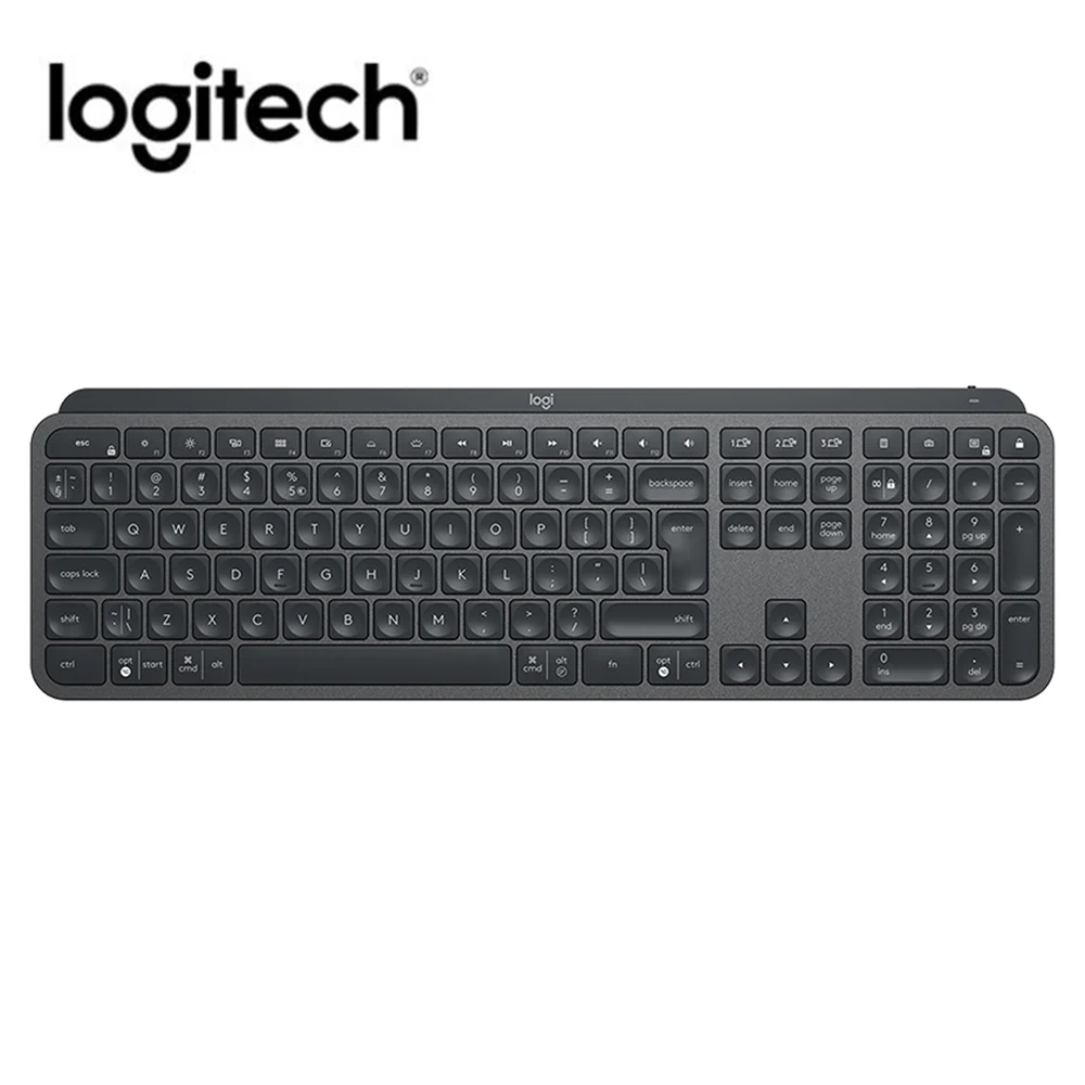 Оригинальная Беспроводная Bluetooth клавиатура Logitech MX Keys 109 клавиш Двухрежимная