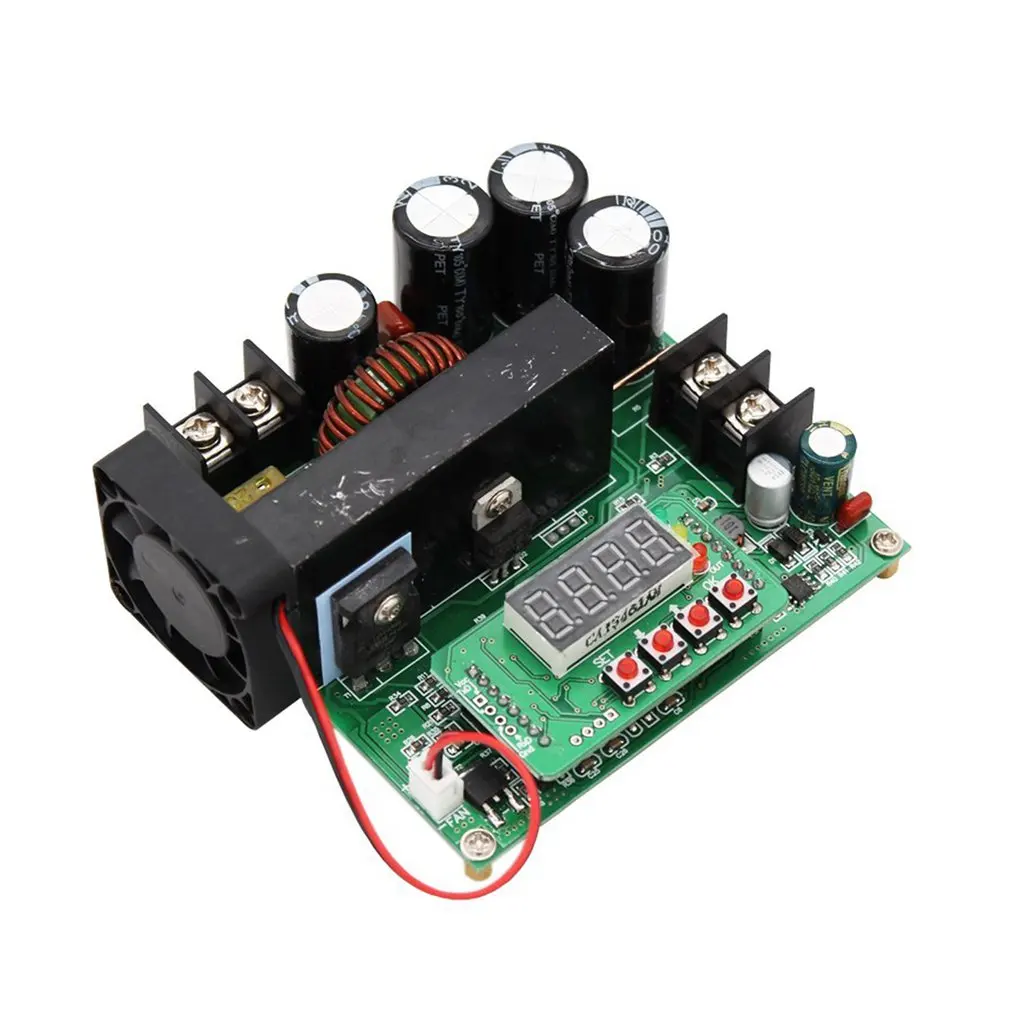 BST-900W 8-60V to 10-120V DC Converter LED Control Digital Boost Converter Voltage Transformer Module Regulator