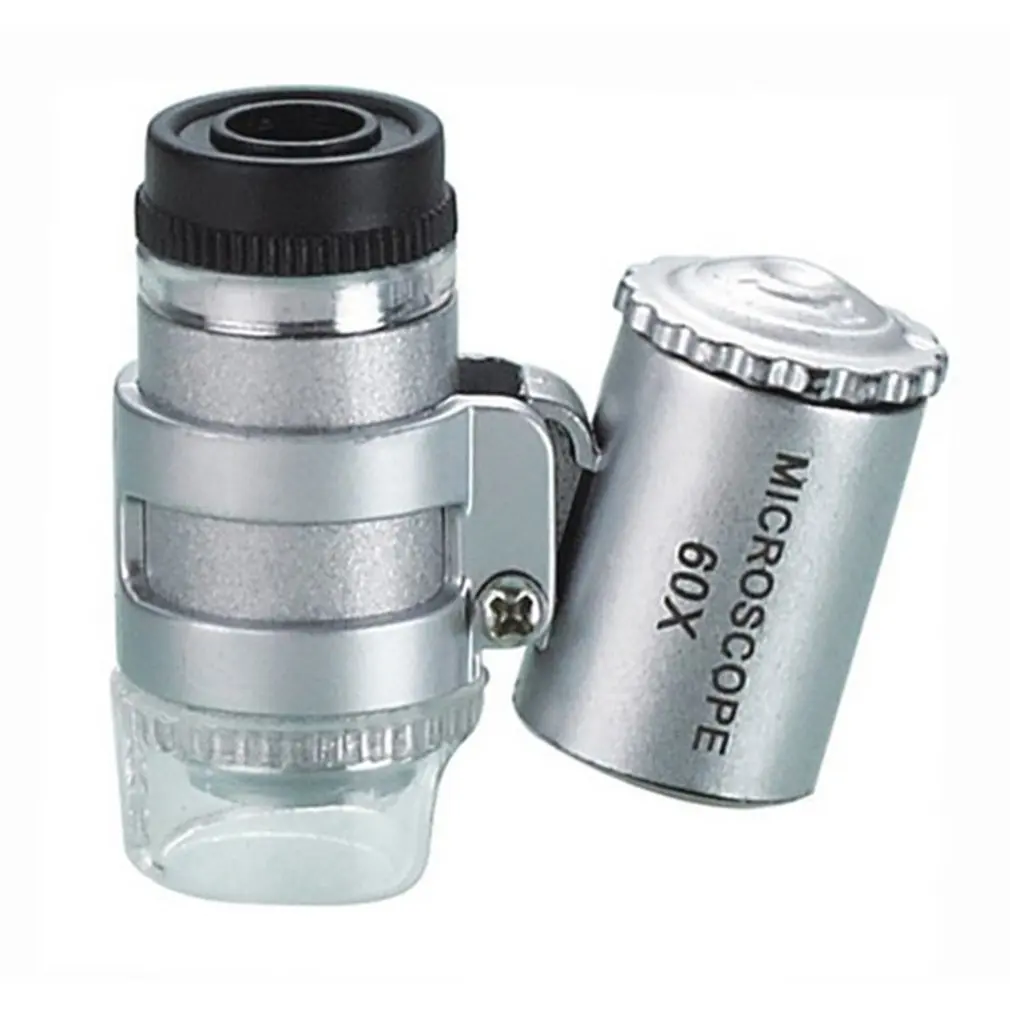 

Mini Microscope Portable With Multifunction Magnifying Glass