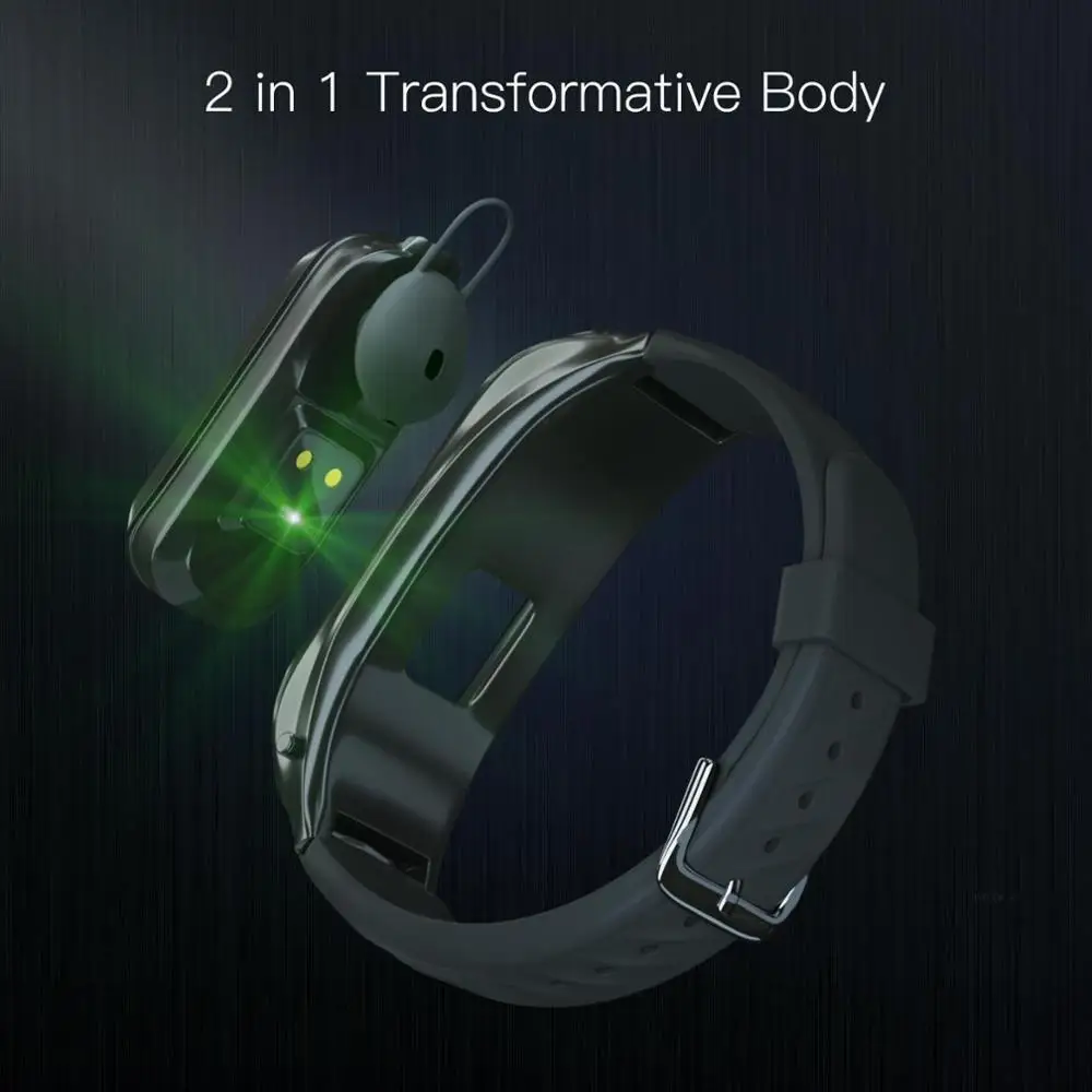 Jakcom B6 Smart Call Watch Hot sale in smart watches as android for mi band 4 strap fitness tracker Earphone Sport Watch