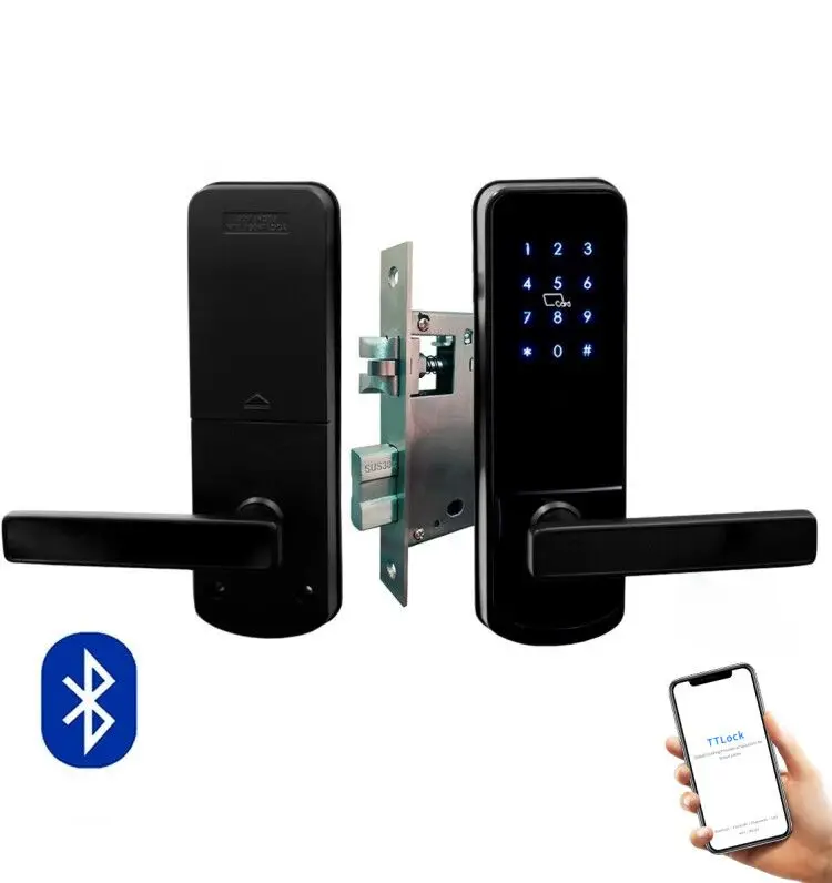 TTlock Bluetooth WiFi смарт электронный дверной замок клавиатура умный для дома Airbnb дом