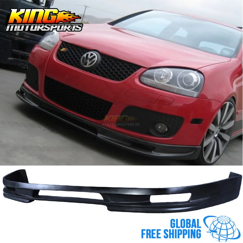 Подходит для 2006-09 Тип А Уретановый передний бампер спойлер Vw Golf 5 Gti / Jetta Global