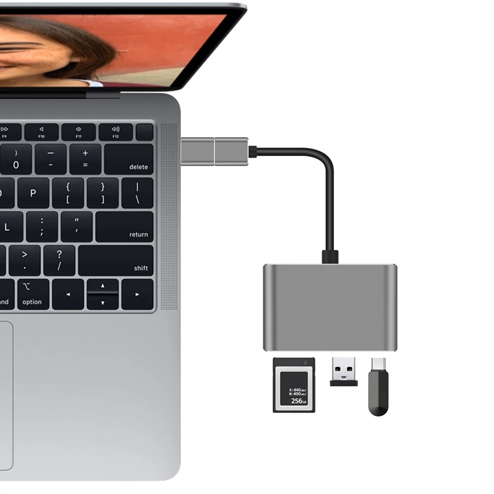 Адаптер XQD Kaartlezer с интерфейсом USB 3,0 type-C флеш-память с разъемом для sony G серия sony M SD серия