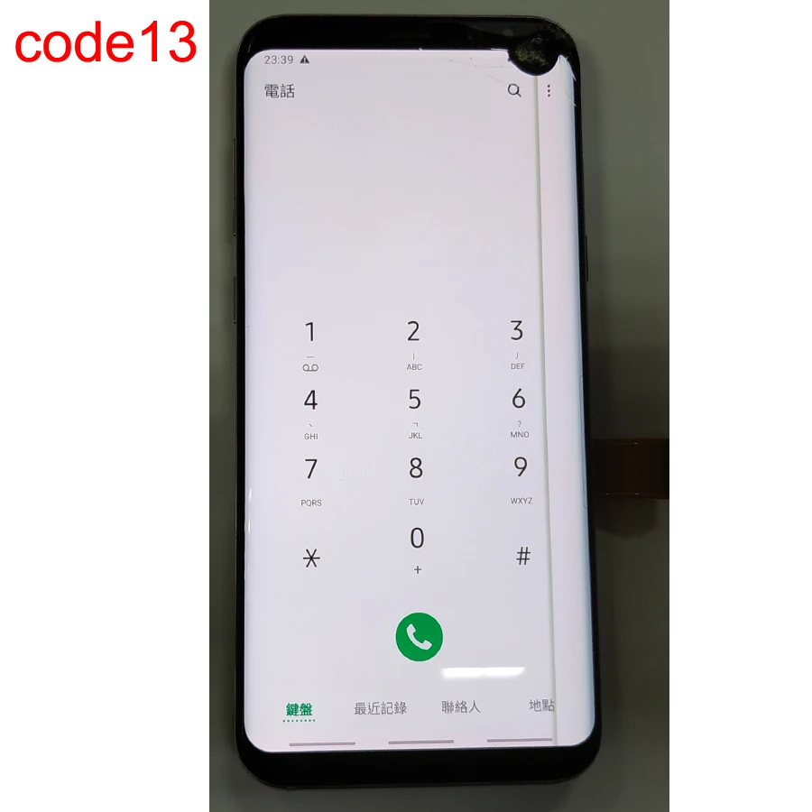 JPFix применимо к S8+ экран в сборе с рамкой и небольшой точкой взрывающаяся изогнутая поверхность для удаления lcd