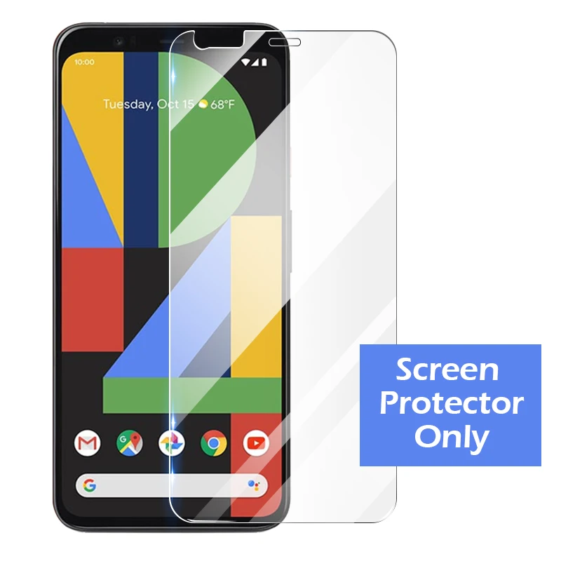 Screen Protector 3in1 For Google Pixel 4/4XL Case Camera Lens Tempered Glass 