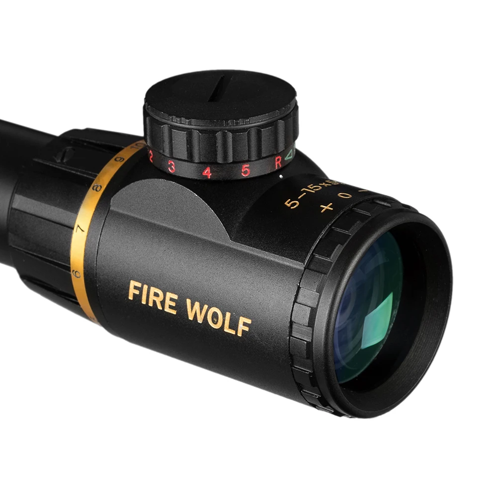 Прицел FIRE WOLF 5 15X50 SF для охотничьей оптики тактический прицел страйкбола