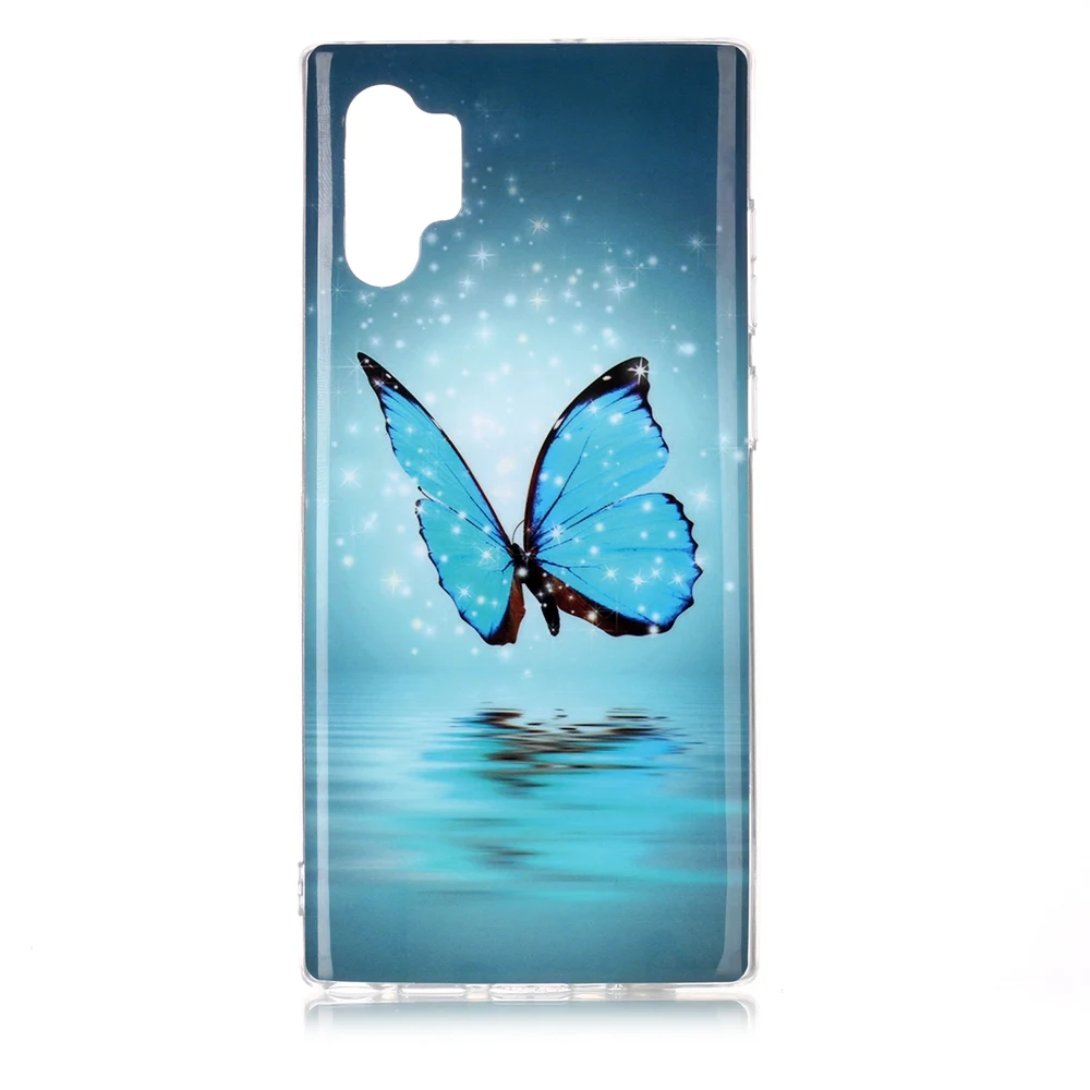 Note10+ чехол с животными для samsung Note 10, блестящий милый чехол s Для Samsng Galalxy Note10 Plus, Ультратонкий защитный чехол для телефона - Цвет: Золотой