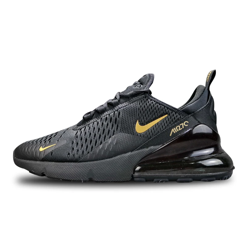Оригинальные мужские кроссовки для бега Nike Air Max 270, классические удобные дышащие легкие спортивные уличные кроссовки с сеткой, AH8050-007 - Цвет: AH8050-007