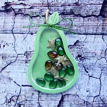 

Fruit Apple Pear Metal Cutting Dies Embossing Stencil For DIY Scrapbooking Greeting Cards Decorative Craft 2019 Die