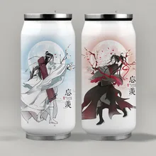 1 шт. аниме основатель диаболизма Mo Dao Zu Shi стеклянная чашка с персонажем из мультфильма Wei Wuxian бутылка для воды