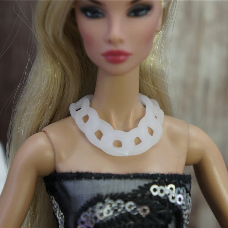 Necklace Barbie Sunglasses 1/6 bjd Doll belt Princess fashion dressing up Accessories dollhouse GiftToys Girls