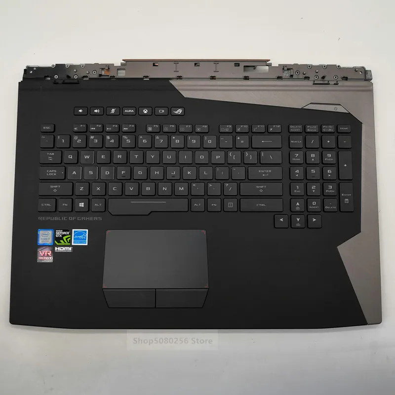 (98% Новый) Оригинальный чехол для Asus G7BI G7BS G7AI G7BM G703 сенсорная клавиатура ноутбука