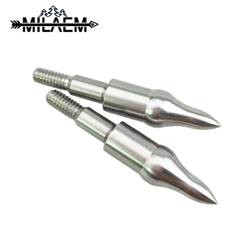 30 шт. 150 зерна стрельба из лука стрелки нержавеющая стальные наконечники кончики