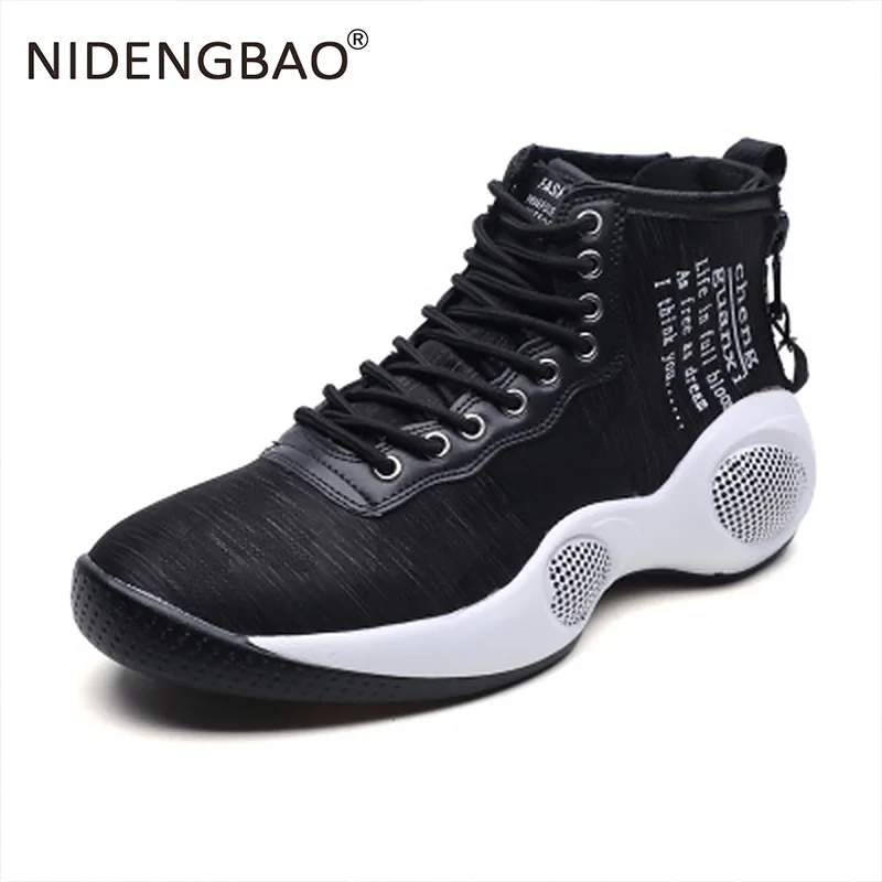 Для мужчин баскетбольные кроссовки на открытом воздухе Атлетическая спортивная