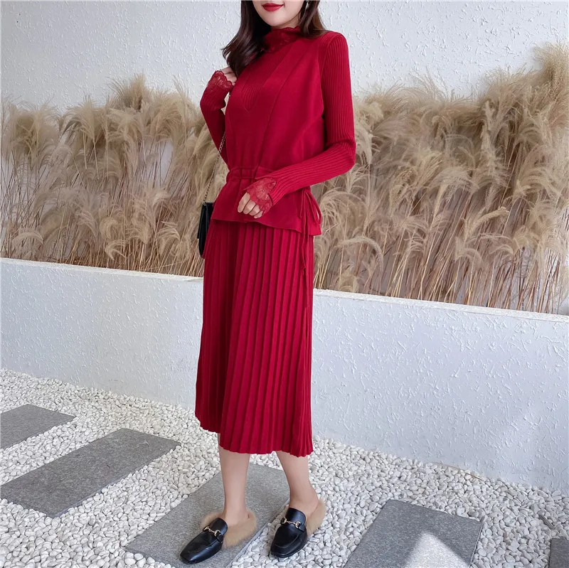 Ограничено по времени, пуловер, кардиган, Feminino Blusas De Inverno Feminina, фильм 9495, 2 шерстяных волоса, кружевное платье для леди 85