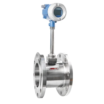 

4-20ma output hart 4 inch water air vortex flowmeter DN25 DN50 flow meter