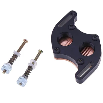 

North And South Bridge S Shape Waterblock G1/4 Inch Copper Support 44-58Mm Water Block With Mounting Screws Water Cooling