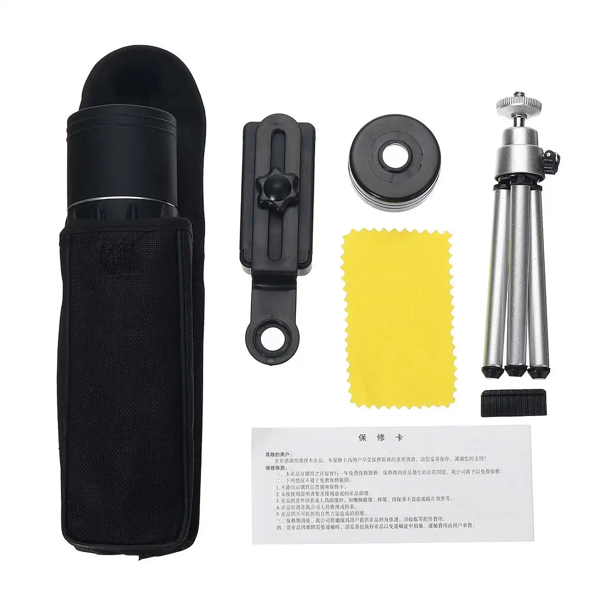 Portable High Over Binoculars Telescope Monocular 66 / 8000M Plastic Binoculars Outdoor Black Outdoor Sports Telescope