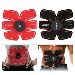 USB Charging Type Fat Burning Muscle Strengthening EMS Intelligent Abdomen Training Patch Slimming Products Training Massager