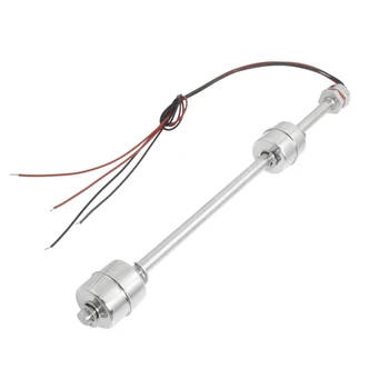 

Water Level Sensor Dual Balls Stainless Steel Float Switch 265mm Length