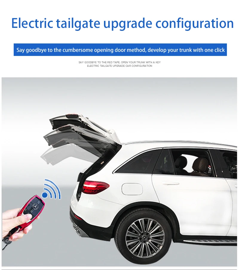 For Volkswagen Touareg 7P 2010~2018 Car Electric Tail Gate Lift Tailgate Assist System (1)