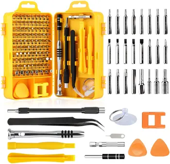 

109 in 1 Screwdriver Set Non-Slip Magnetic Precision Electronics Tool Kit for Repair iPhone, Android, Computer, Laptop