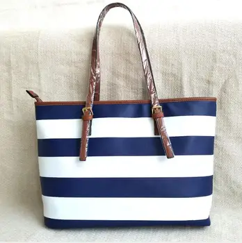 

Women bag Solid Women's PU Leather Handbags Luxury Thick striped Hand Bags fashion cross print Women shopping Big Tote Sac Bols