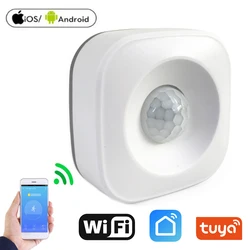 WIFI PIR Motion Sensor Wireless Passive Infrared Detector Security Burglar Alarm Sensor Tuya APP Control Smart Home
