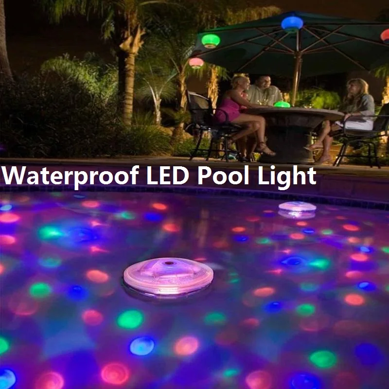 Waterproof Toys Bath Poolspatub LED Pool in Tub Toy Kids Light Party Swimming Fun Bathroom Glow Children