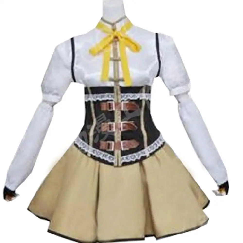 2021 Косплей-Костюм Puella Magi Madoka Magica Tomoe Mami любого размера на заказ | Тематическая