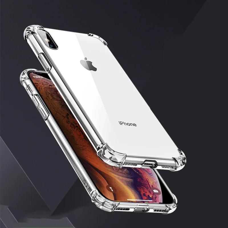 Роскошный прозрачный мягкий силиконовый чехол для телефона для iPhone 6S 6S 7 7S iPhone 8 Plus X 10 11 Pro XR XS Max 5 5S 5SE