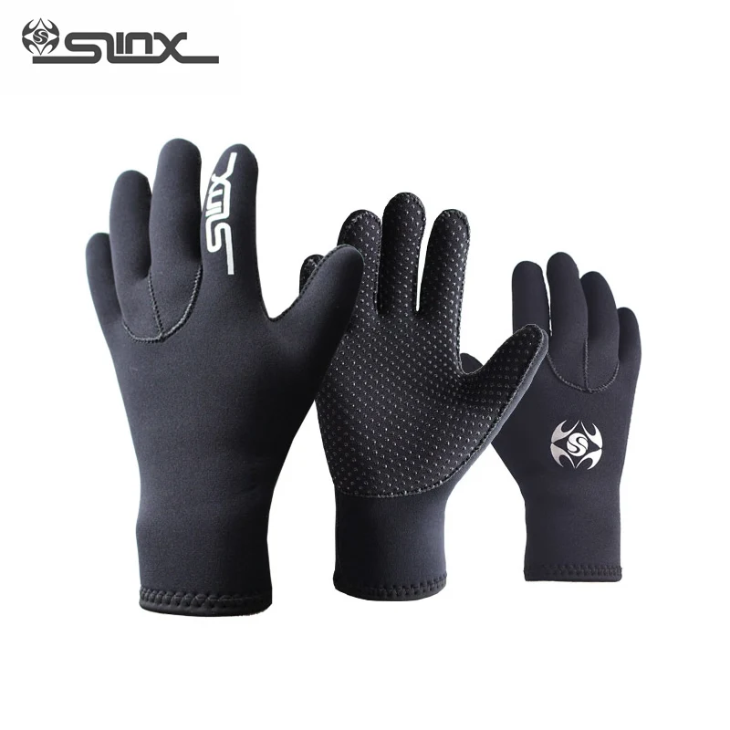 

SLINX 3mm Neoprene Warm Scuba Diving Gloves Snorkeling Spearfishing Windsurfing Surfing Boating Anti-scratch Gloves Men Women