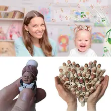 Ornements de bébé nouveau né, jouet de Simulation de doigt de bébé, vêtements réels, chapeau réel, couleur aléatoire
