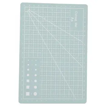 

A5 Grid Lines PVC Cutting Mat Self-healing Paper Leather Fabric Anti-skid A5 Cutting Board