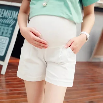 

Pregnant Women's Shorts Summer Wear Low-waisted Shorts Summer Wear New Spring Loose Pants for Pregnant Women Clothes