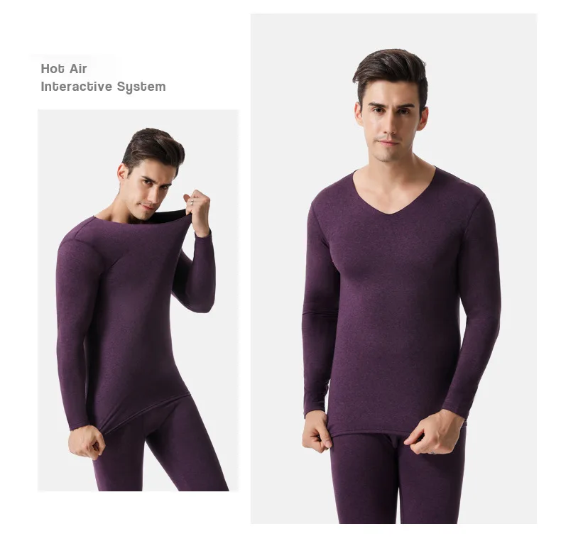 Высокое качество long Johns Keep Warm Комплекты мужского нижнего белья для русских и европейских мужских термобелье