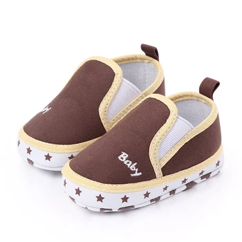

Baby Shoes Boy Girl Solid Sneaker Cotton Soft Anti-Slip Sole Newborn Infant First Walkers Toddler Casual cotton Crib Shoes