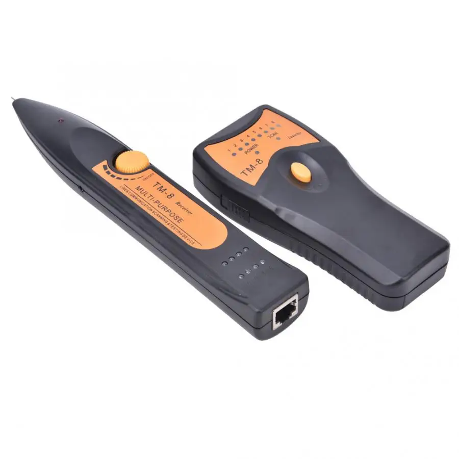 TM-8 UTP STP RJ45 RJ11 LAN Сетевой кабель тестер Finder телефонный проводной кабель 8Vp-p сетевой кабель