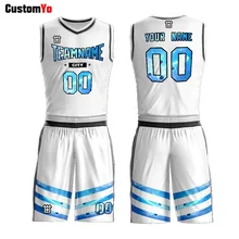 На заказ командная практика пустые молодежные майки мужские Реверсивные Джерси набор баскетбольная форма