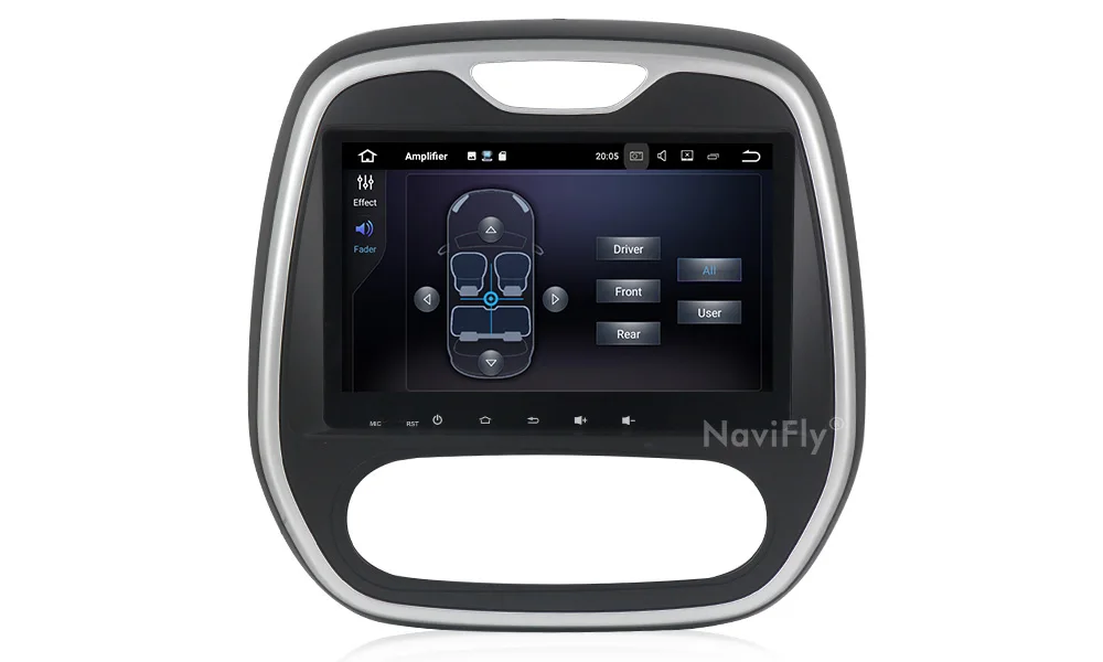 NaviFly Android 9,0 Восьмиядерный 4 Гб ОЗУ 64 Гб ПЗУ автомобильный мультимедийный плеер автомобильные аксессуары для Renault Captur clio samsung 2011