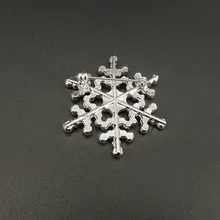 [Рисунок Oumuli] простая модная женская брошь в Корейском стиле высшего класса, уличная застежка, снежинка, модельная циркониевая булавка для воротника