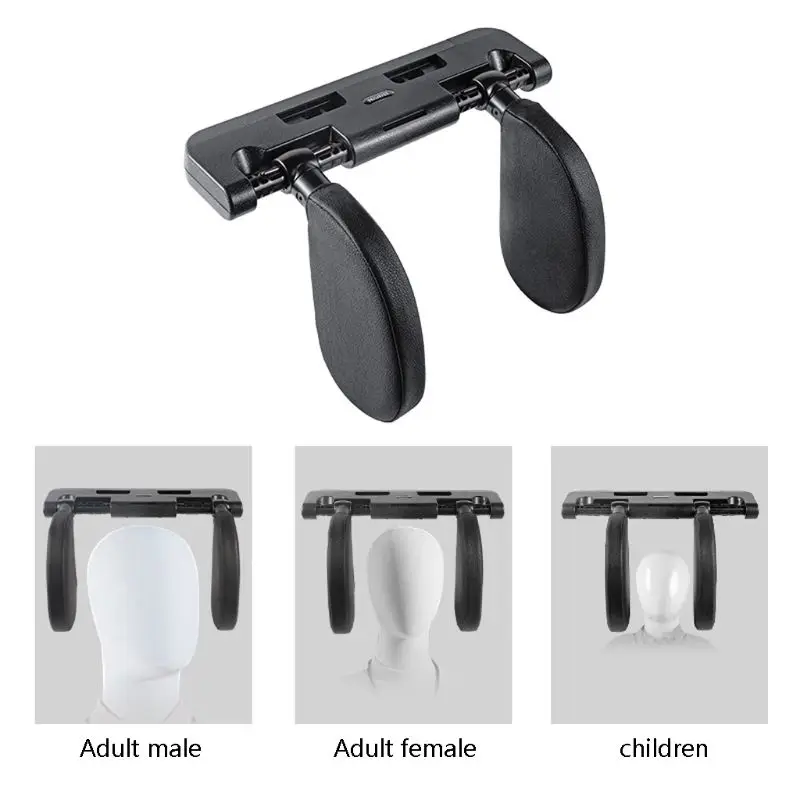 

3-axis Adjustable Car Side Sleep Pillow Children Headrest Neck Support Pillows
