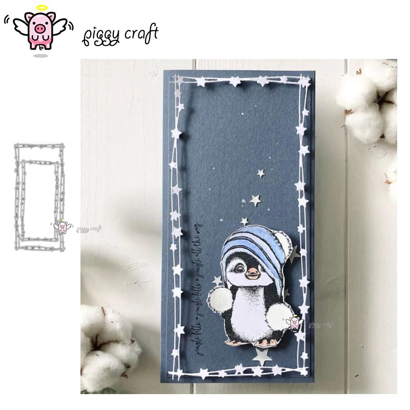 Технические металлические Вырубные штампы форма звезды прямоугольная рамка для