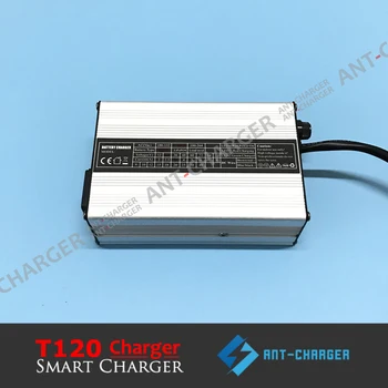 

T120 120W 25.2V 4A Smart Charger for 21.6V/22.2V/24V 6s Li-ion/Lipo/Lithium Ion Battery Pack AC100-240V Aluminum Alloy Shell