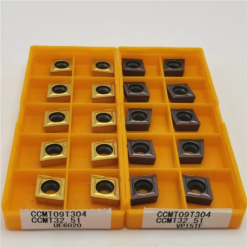 CCMT09T304 CCMT09T308 UE6020 US735 VP15TF Carbide insert turning tool lathe cutter milling cutter CNC cutting tool