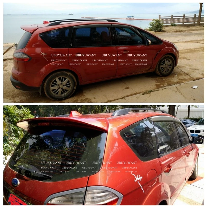 Высококачественный задний спойлер из ABS материала для Ford S max Smax 2006 2007 2008 2009 2010 2011