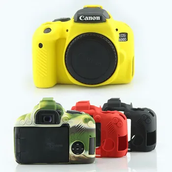 

Silicone Rubber Camera Bag Case Skin for Canon Eos Rebel T7i 800D